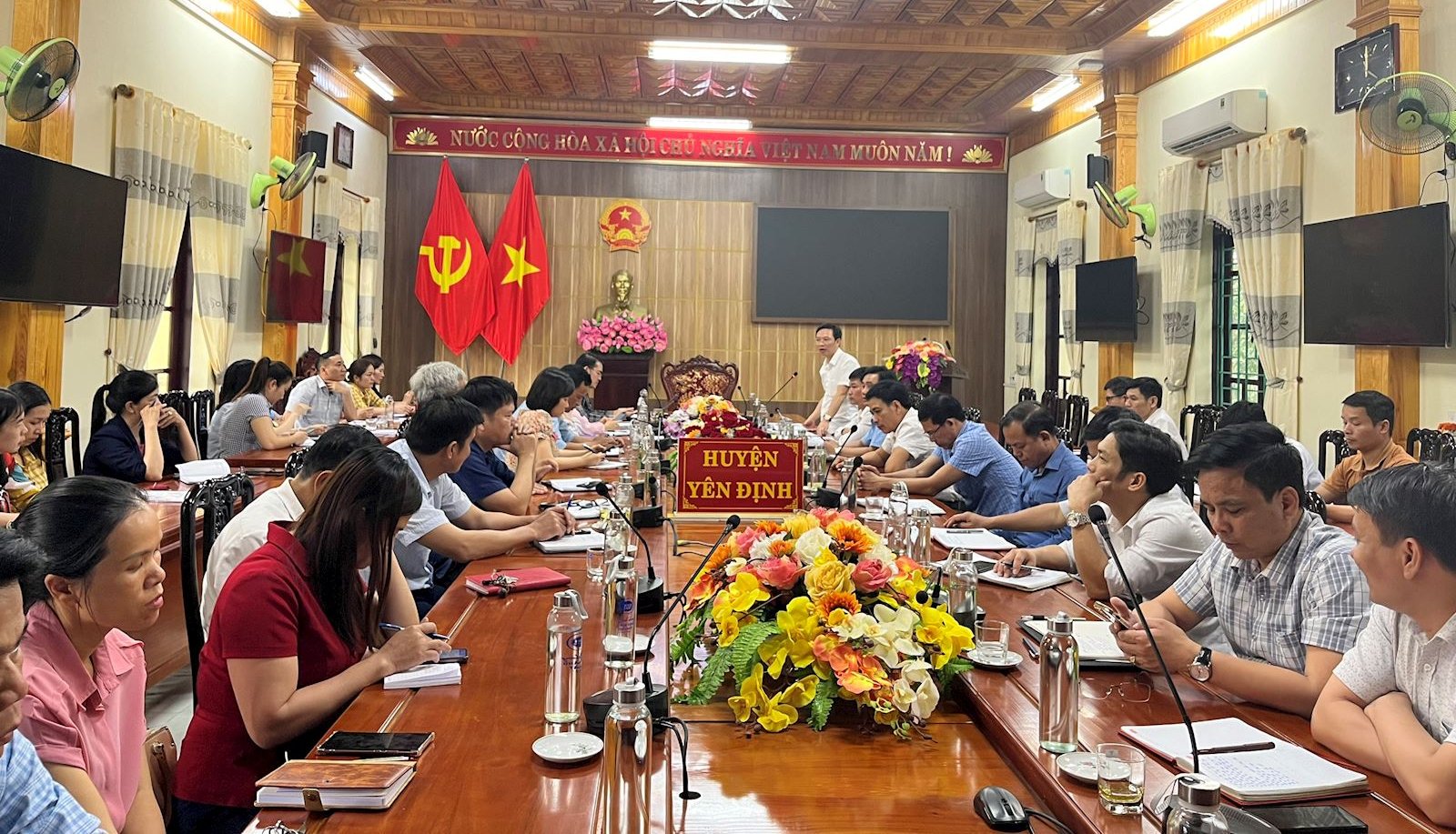 Sở Tư pháp kiểm tra công tác xây dựng cấp xã đạt chuẩn tiếp cận pháp luật trên địa bàn huyện Yên Định