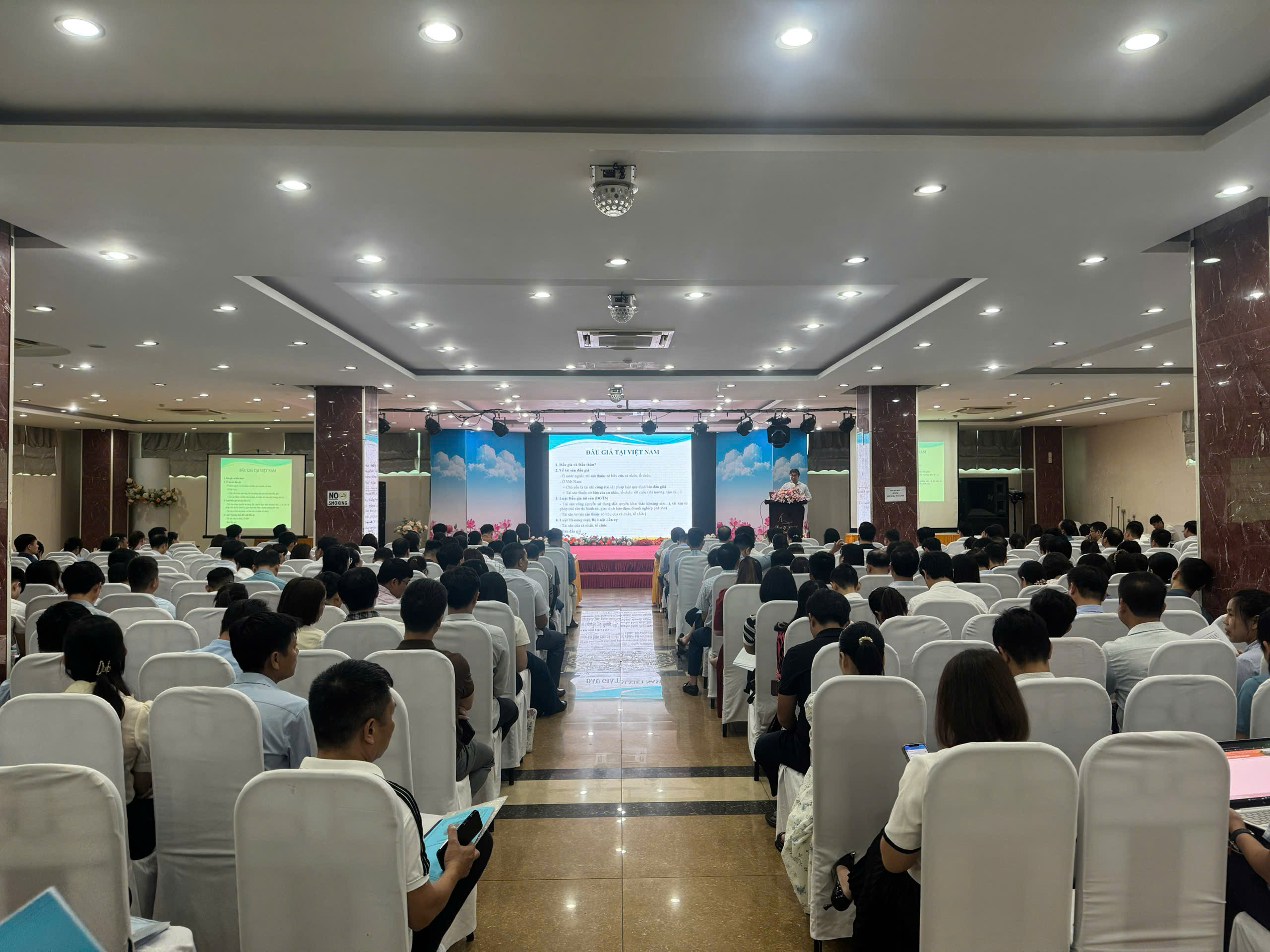 Sở Tư pháp Thanh Hóa tổ chức Hội nghị tập huấn, bồi dưỡng nghiệp vụ đấu giá tài sản