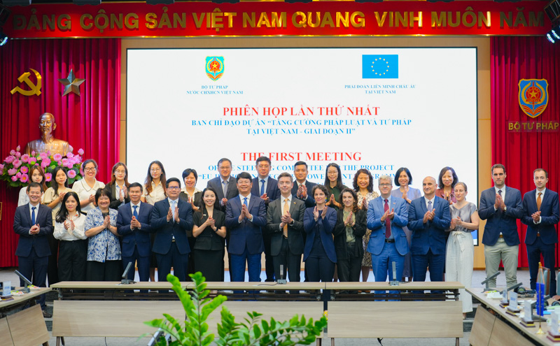 Thúc đẩy hiệu quả thực thi Dự án Tăng cường pháp luật và tư pháp tại Việt Nam - giai đoạn II